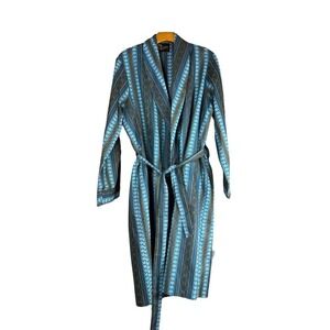 VINTAGE Grand Prix men’s robe blue and gold crown size M